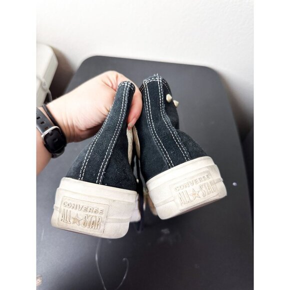 Converse Chuck Taylor All Star Suede Studs Lift Platform Hi Shoes Womens 6.5 - Picture 5 of 8